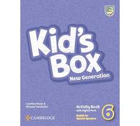 Kid's Box New Generation Level 6 Activity Book + Home Booklet + Digital Pack English for Spanish Speakers