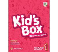 Kid's Box New Generation Niveau 1 Cahier d'activités avec Digital Pack Anglais britannique