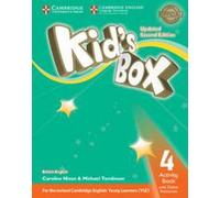 Kid's Box Niveau 4 Cahier d'activités avec ressources en ligne Anglais britannique