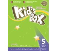 Kid's Box Niveau 5 Cahier d'activités avec ressources en ligne Anglais britannique