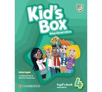 Kid's Box Nouvelle Génération 4 Livre de l'élève avec eBook Anglais britannique (Nixon Caroline)