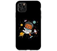 Kids Boys Girls Astronaut Space Ruby Cavalier Dog Mom Coque pour iPhone 11 Pro Max