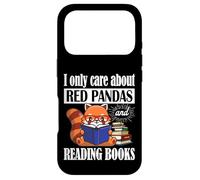 Kids Boys Girls Cute Kawaii Reading Books Red Panda Lover Coque pour iPhone 17 Pro