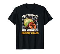 Kids Boys Girls I Did The Math Answer Pet Hermit Crab Lover T-Shirt