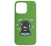 Kids Boys Girls Kawaii Video Gamer Bear Taiwan Travel Coque pour iPhone 15 Pro Max