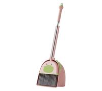Kids Broom, Dustpan Set, Child-Sized Lightweight Design, Educational Cleaning Activity, Broom with Dustpan Combo Sets for Preschool Boys Girls Toddler Learning Roleplays Fun Toy Use 7,28 x 5,12 x