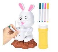 Kids Bubble Machines, Leak-Proof Bunny Design Blower, Painting Mini Bubble Machine for Children, Fun Outdoor Activities, Birthday, Wedding Easter Basket Stuffers, Playtime Entertainment