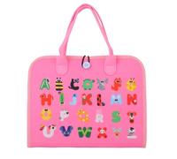 Kids Busy Toys, Felt Busy Toy, Quiet Playing Activity, Early Education Development Tool, Sturdy Soft Material for Boys, Girls, Children, Preschoolers, Kindergarten, Students, 11.02x1.97x13.39 inches