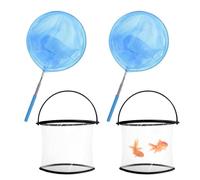 Kids Butterfly Net - Telescopic Crab Catcher Net with Anti-Slip Handle | Outdoor Exploration Toy for , Children, Teens, Boys and Girls, Beach, Garden, Pond, Camping, Nature Adventure Activity