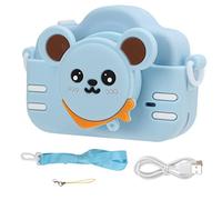 Kids Camera, 3 Colors 2MP Digital Camera for Toddler with Puzzle Games MP3 Player Cartoon Children's Toy Gift for Christmas Birthday (Bleu)