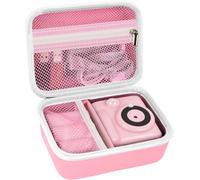 Kids Camera Bag Compatible with GREENKINDER/for Uleway/Gofunly/for NUOTUN Digital Camera; Instant Camera Storage Box, Sweet pink, No