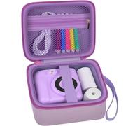 Kid's Camera Bag for CalineGam HiMont Kids Green Hangrui Instant Camera-Girl Bag and Printed Paper (Box Only),purple,Single