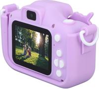 Kids Camera Cute Dual Lens Auto Focus Photography Video Recording Gaming Music Digital Camera Toy Purple