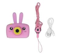 Kids Camera Toy 1200W HD Digital Photo Enregistreur vidéo avec Jeux pour Enfants, Joli Appareil Photo Amusant coloré pour des Moments clairs, Fonction de Mise au Point (Pink)