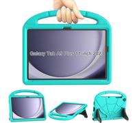 Kids Case For Samsung Galaxy Tab A9 Plus 11 Inch 2023, Shock Resistant For Samsung A9+ Plus Tablet With Handle Stand For Samsung A9 Plus Tablet (Sm-X210/X216/X218) -Turquoise