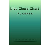 Kids Chore Chart Planner: Daily Tasks, Parent Review and Star Reward System for Kids