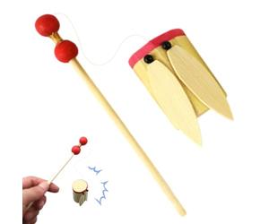 Kids Cicada Toy - Jouet scientifique interactif en bois | Éducational Sound Making Experiment - Pour les mains sur l'apprentissage | Kids Science oy For Preschool Classroom Homeschool Indoor Outdoor