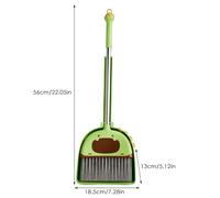 Kids Cleaning Set | Real Beech Wood Broom Mop Duster Brush Toy | Pretend Play Tools | Lightweight Grip for | Educational Housekeeping Toys | Age 3+ | Indoor Cleaning Role Plays