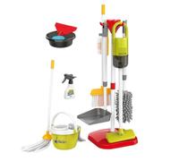 Kids Cleaning Toy Set - Realistic Educational Playing Supplies, Pretend Play Cleaner Kit for Boys Girls Preschoolers Early Learners Indoor Family Bonding Chore Time Learning Activities, Role Play Toy