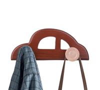 Kids Coat Rack - Youth Garment Organizer, Playroom Storage Rail, Vehicle Theme Bracket | Sturdy Natural Timber Hanging Board Space Saving Unit For Backpack Clothes Bath Entryway Umbrella School