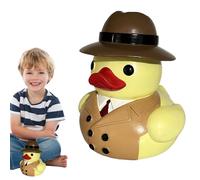 Kids Coin Bank, Duck Coin Bank - Saver d'argent coloré - Statue de canard drôle à collectionner d'animaux en résine pour la maison, l'étude, les restaurants