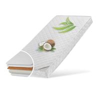 Kids Collective Matelas Bébé 60x120 cm Coco avec Housse Aloe Vera et Deux Degrés de Fermeté, 10 cm d'Épaisseur, Matelas Bébé Enfant