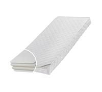 Kids Collective Matelas Enfant 90 x 200 cm en Latex Deluxe avec Housse à l'aloe Vera et Deux degrés de dureté - Épaisseur 10 cm - Matelas pour lit d'enfant -Poids jusqu'à 60 kg