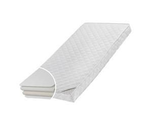 Kids Collective Matelas Enfant 90 x 200 cm en Latex Deluxe avec Housse à l'aloe Vera et Deux degrés de dureté - Épaisseur 10 cm - Matelas pour lit d'enfant -Poids jusqu'à 60 kg