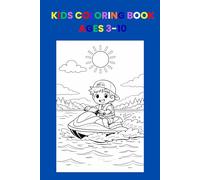 KIDS COLORING BOOK AGES 3-10: 50 Easy and Creative Drawings to Color - Develop Imagination, Hand-Eye Coordination, Focus, and Creativity Through Play