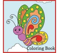 Kids Coloring Book: Coloring Book for Kids, Butterflies, Gardens, Houses, Fairies, Cute | 8.5x8.5 inches, 25 pages | Gifts for Birthdays, Christmas, Thanksgiving and more