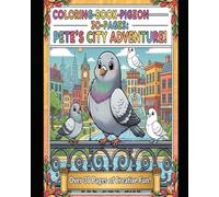 Kids coloring books: children pigeon colouring book