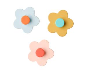 Kid's Concept Crochet fleur Kid's Base. lot de 3 Multi