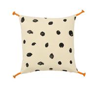 Kid's Concept Housse de coussin Pippi 50x50 cm Blanc-orange