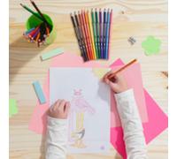 KIDS Crayon de couleur Evolution ecolutions, étui de 12