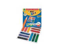 BIC Crayons de couleur KIDS Evolution ECOlutions – 12 couleurs – Class Pack de 144