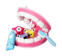 Kids Dentist Play Toys Set - 8.85x8.85x3.94 pouce de brosse à dents de docteur, outils de dentifrice éducatif, jeu cognitif d'apprentissage précoce | Faire semblant de jouer dentiste pour garçons fill