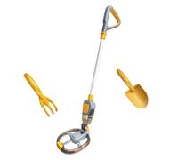 Kids Detector, Adjustable Stem Kit, Waterproof Search Coil, Lightweight Treasure Finder Toy, Outdoor Game with Educational Features, Metal Detector for Beach and Yard, 800g