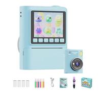 Kids Digital Camera - 1080p Portable Photo Camera | Fun Photography Toy, Compact Lightweight Easy Use Cameras Device, Digital Cameras for Birthday Holiday Party Travel Camping School Home