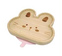 Kids Dinnerware Set Cartoon Divided Plate and Placemat Kit Cartoon Children Tableware Set for Camping Dining Travel Party Home School