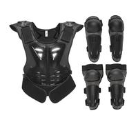 Kids Dirt Bike Gear - Chest Protector with Elbow & Knee Pads | Motorcycle Riding Protective Gear Set for Boys Girls | Safety for Skiing Skating Skateboarding Bicycle Motorbike Sports
