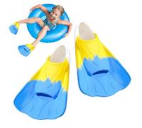 Kids Diving Fins, Silicone Swim Flippers, Snorkeling Gear