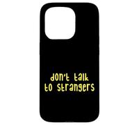 Kids Do Not Talk to Strangers, Cool Kids Awareness Lessons Coque pour iPhone 15 Pro