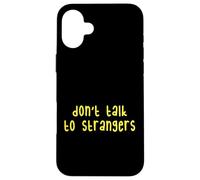 Kids Do Not Talk to Strangers, Cool Kids Awareness Lessons Coque pour iPhone 16 Plus