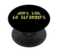 Kids Do Not Talk to Strangers, Cool Kids Awareness Lessons PopSockets PopGrip Adhésif