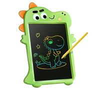 Kids Doodle Board, Cartoon LCD Tablet, Encourages Creativity, 25.4cm Color Display, Easy Erase Function, Educational and Fun Pad, Ideal for Travel and Learning, Green ABS Frame