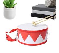 Kids Drum Drum Set for Kids, Wooden Educational Instrument, 5.9 in Adjustable Carrying Strap Percussion Portable Drums Set For 2-5 Years Old Boy Girl Early Education Birthday Home Nursery