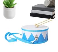 Kids Drum Drum Set for Kids, Wooden Educational Instrument, 5.9 in Adjustable Carrying Strap Percussion Portable Drums Set For 2-5 Years Old Boy Girl Early Education Birthday Home Nursery