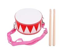 Kids Drum Set - 8 inch Wooden Sensory Musical Instrument | Beginner Drum Toy for Boys and Girls, Includes Drumsticks and Adjustable Strap, Perfect for Christmas, New Year