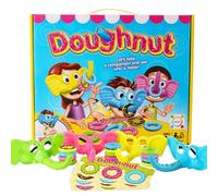 Kids Elephant Game, Puzzle Games Entertained Board Gamee Donut, Fun Family with 4 Elephant Nose 12 Donuts
