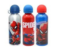 KIDS EUROSWAN Camtim. Aluminium Spiderman 500 ML, Multicolore, Moyen
